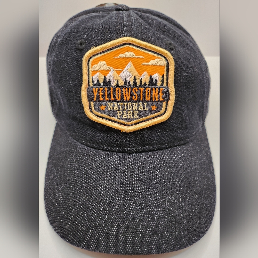 National Parks Foundation H3 Headwear Denim Yellowstone National Park Cap
